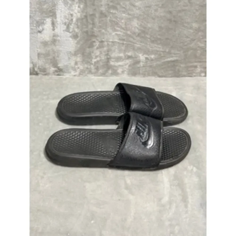 Nike Benassi JDI Black Slide Sandals Men's Size 12